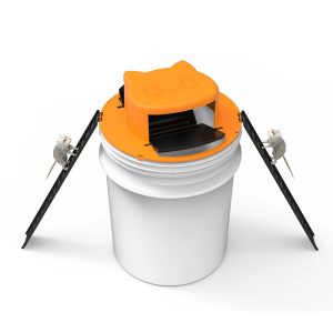 Durable Plastic Self-Resetting Mouse Trap